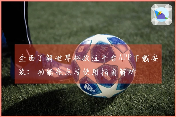全面了解世界杯投注平台APP下载安装：功能亮点与使用指南解析
